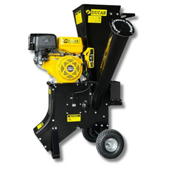 15HP 601C Wood Chipper with Key Start - Yellow / Black-Off Grid Living Supplies Australia