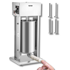 15L Electric Commercial Salami Filler - Stainless Steel-Off Grid Living Supplies Australia