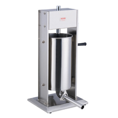 15L Manual Vertical Sausage Stuffer - 304 Stainless Steel-Off Grid Living Supplies Australia