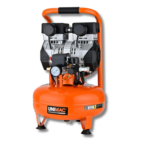 15L Pancake 116PSI Silent Oil-Free Portable Electric Air Compressor-Off Grid Living Supplies Australia