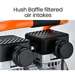 15L Pancake 116PSI Silent Oil-Free Portable Electric Air Compressor