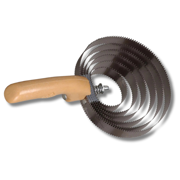 15cm Circular Spiral Grooming Comb for Horses & Cattle - Farm & Show Use-Off Grid Living Supplies Australia
