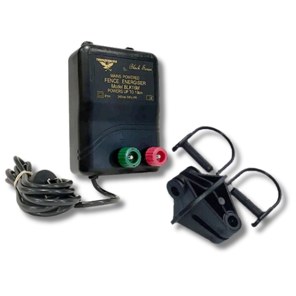 15km M120 Mains 240V Electric Fence Energiser for Steel Posts with Pinlocks - Thunderbird-Off Grid Living Supplies Australia