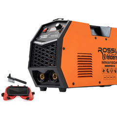 160 Amp Inverter Stick Welder with 15A Plug for Stainless Steel / Aluminium / Carbon Steel / Multi-Metal Gasless Welding