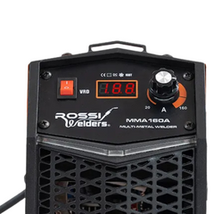 160 Amp Inverter Stick Welder with 15A Plug for Stainless Steel / Aluminium / Carbon Steel / Multi-Metal Gasless Welding