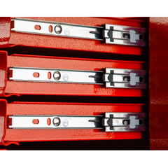 16 Drawer Tool Chest with Toolbox Garage Organiser Set - Red