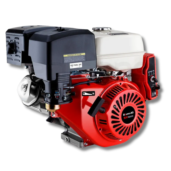 16HP Petrol Engine OHV Horizontal Shaft with Electric & Recoil Start-Off Grid Living Supplies Australia