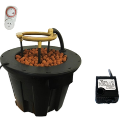 16L Auto Feeding Watering System with 200mm Mesh Pot, Pump and Timer-Off Grid Living Supplies