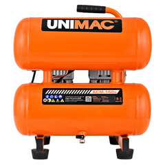 16L Twin Tank 116PSI Silent Oil-Free Portable Electric Air Compressor-Off Grid Living Supplies Australia