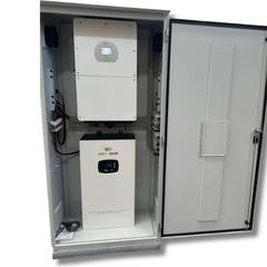 16kW Deye Hybrid Inverter with 15.24kWh Lithium LiFePO4 Battery-Off Grid Living Supplies Australia