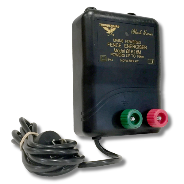 16km M125 Mains Powered Electric Fence Energiser - Thunderbird-Off Grid Living Supplies Australia