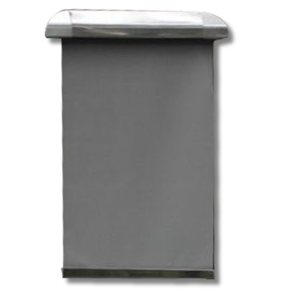 1750 x 572mm Security Door Blind - Left Hand Hinge-Off Grid Living Supplies Australia