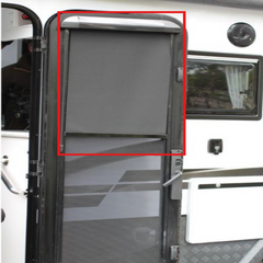 1750 x 572mm Security Door Blind - Right Hand Hinge-Off Grid Living Supplies Australia