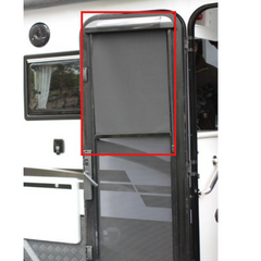 1750 x 622mm Security Door Blind - Left Hand Hinge-Off Grid Living Supplies Australia