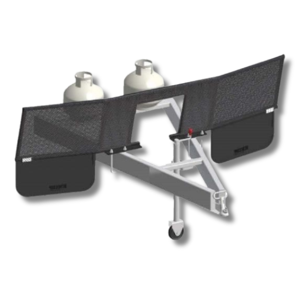1800mm Centre Cut Out Stone Guard For Caravan & RVs-Off Grid Living Supplies Australia