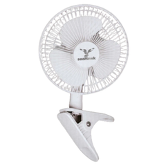 180mm Clip Fan with 90 Degree Oscillation for Grow Tent Intake-Off Grid Living Supplies