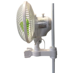 180mm Oscillating Clip Fan with Clamp for Grow Tents-Off Grid Living Supplies