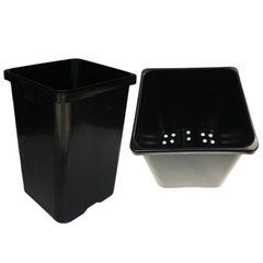 18L + 24L Hydroponic Square Bucket Kit with 15L Coco Perlite and 5L Clay Balls-Off Grid Living Supplies