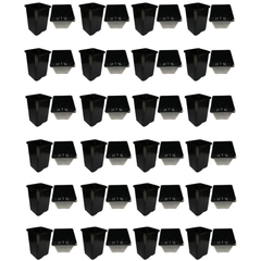 18L + 24L Square Hydroponic Bucket System 290mm Watering Setup-Off Grid Living Supplies