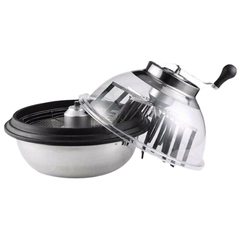 19 Inch Clear Stainless Steel Plant Bud Leaf Flower Manual Trimmer-Off Grid Living Supplies