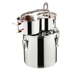 19L Wine Distiller with Thumper Keg & 8W Water Pump-Off Grid Living Supplies Australia