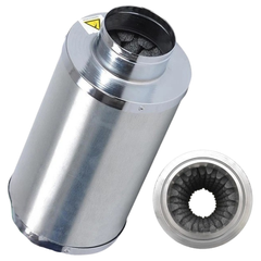 1.2m Grow Tent with 600W HPS MH Digital Cooltube Light and Silencer Combo-Off Grid Living Supplies