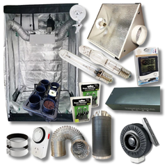 1.2m Grow Tent with 600W HPS MH Light and 6 Pot Dripping System Combo-Off Grid Living Supplies