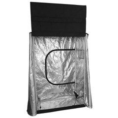 1.2x0.6x2.1-2.4m 1680D Mylar Hydroponic Grow Tent-Off Grid Living Supplies