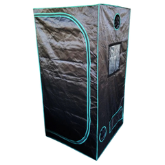 1.2x1.2x2m Hydroponic Grow Tent Kit with 2700K and 6400K CFL and LED Propagation Combo-Off Grid Living Supplies