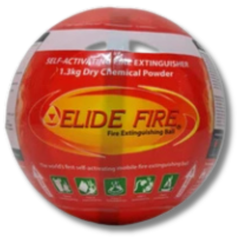 1.3kg Self Activating Fire Extinguisher Ball Dry Chemical Powder-Off Grid Living Supplies