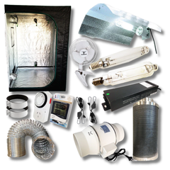 1.4m Grow Tent with 1000W HPS MH Light, 6 Inch Cool Vent and Ventilation Combo-Off Grid Living Supplies