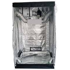 1.4m Grow Tent with 600W MH Light, 6 Inch Ventilation and 290mm Square Bucket Combo-Off Grid Living Supplies