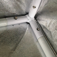 1.4x1.4x2m Indoor Diamond Mylar Grow Tent-Off Grid Living Supplies