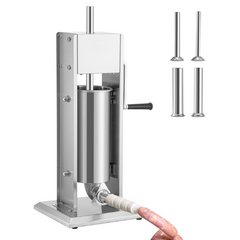 1.5L / 3L / 5L / 7L / 10L / 15L Sausage Stuffer - Stainless Steel-Off Grid Living Supplies Australia