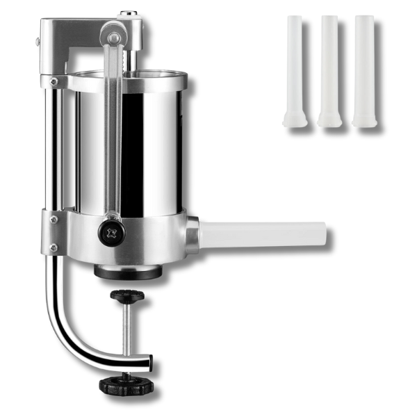 1.5L Sausage Stuffer - Stainless Steel-Off Grid Living Supplies Australia