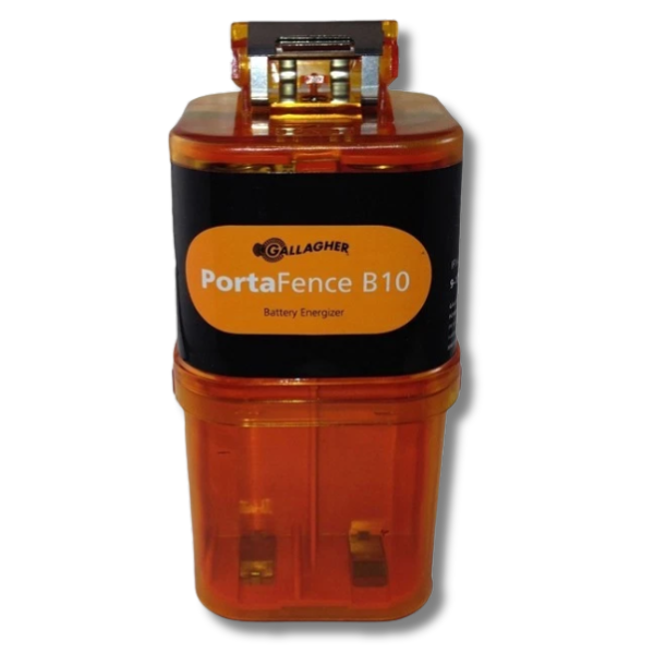 1km B10 Portable Battery Powered Electric Fence Energiser - Gallagher-Off Grid Living Supplies Australia