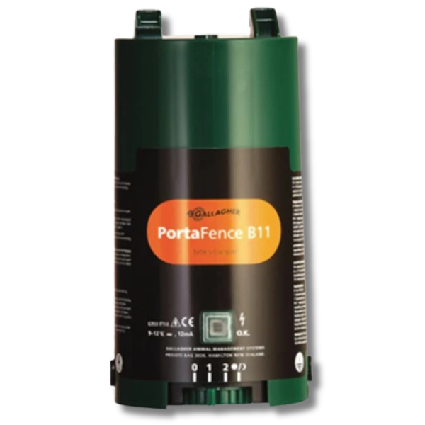 1km B11 Portable Battery Powered Electric Fence Energiser - Gallagher-Off Grid Living Supplies Australia