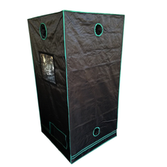 1x1m Grow Tent with 130W 6400K Batwing Reflector CFL and Timer Light Hanger-Off Grid Living Supplies