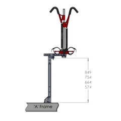 2 Bike Van Rack Tall Bolt On Kit-Off Grid Living Supplies Australia