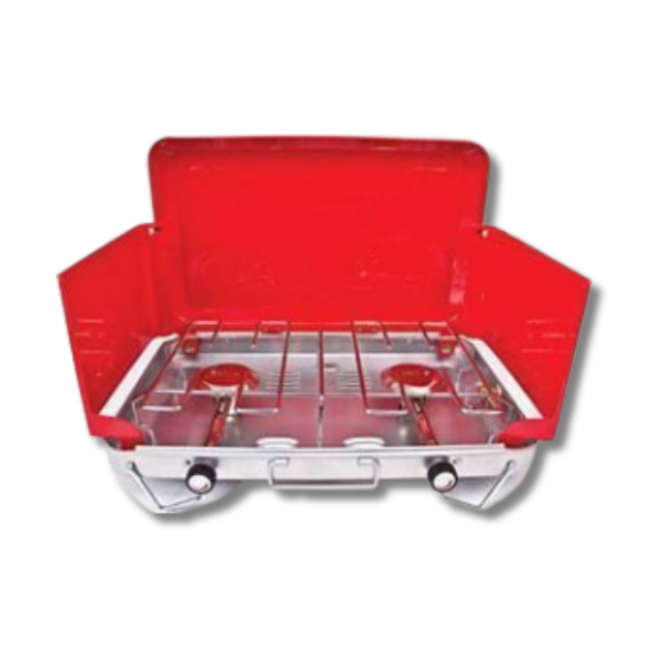 2 Burner LP Gas Stove For Caravan & RVs-Off Grid Living Supplies Australia