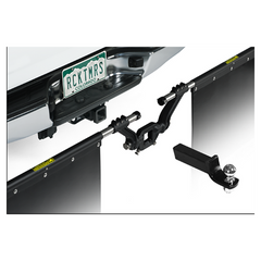 2 Inch Hub Mudflap System Stainless Steel Trim Plates Black-Off Grid Living Supplies Australia