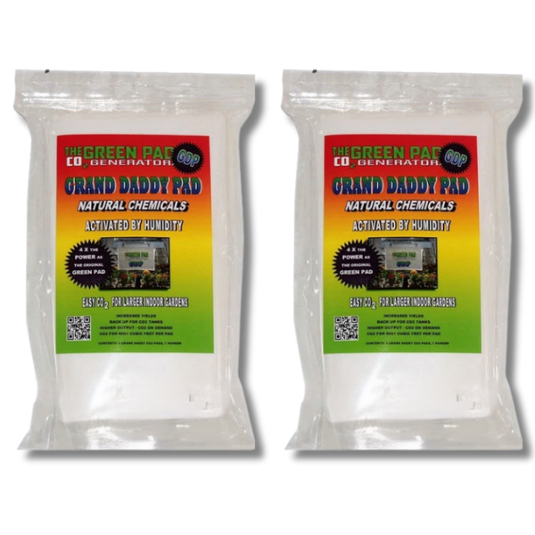 2 Pack CO2 Generators Grand Daddy - The Green Pad-Off Grid Living Supplies