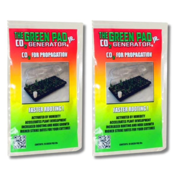 2 Pack CO2 Generators for Propagation - The Green Pad Jr-Off Grid Living Supplies