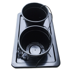 2 Pot Water Dripping System with Pump and Irrigation Set-Off Grid Living Supplies