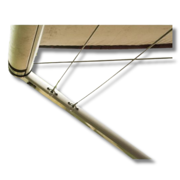 20 Inch Easy Hang Stainless Steel Clothesline For Caravan & RVs-Off Grid Living Supplies Australia