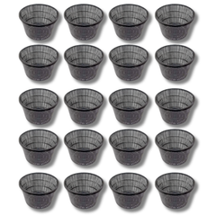 20 Pack 8" 200mm Grow Net Cups Mesh Pots for Deep Water Hydroponics-Off Grid Living Supplies