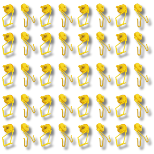 20 Pairs Twin Hook Plant Yoyo Hangers 170cm Length - Harvemax-Off Grid Living Supplies