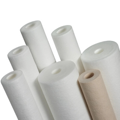 20" x 2.5" Spun Sediment Water Filters x2 with 5uM Carbon Reverse Osmosis Pre-Filter-Off Grid Living Supplies Australia