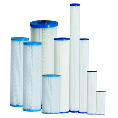 20" x 2.5" Spun Sediment Water Filters x2 with 5uM Carbon Reverse Osmosis Pre-Filter-Off Grid Living Supplies Australia