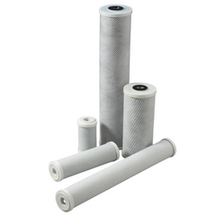 20" x 2.5" Spun Sediment Water Filters x2 with 5uM Carbon Reverse Osmosis Pre-Filter-Off Grid Living Supplies Australia